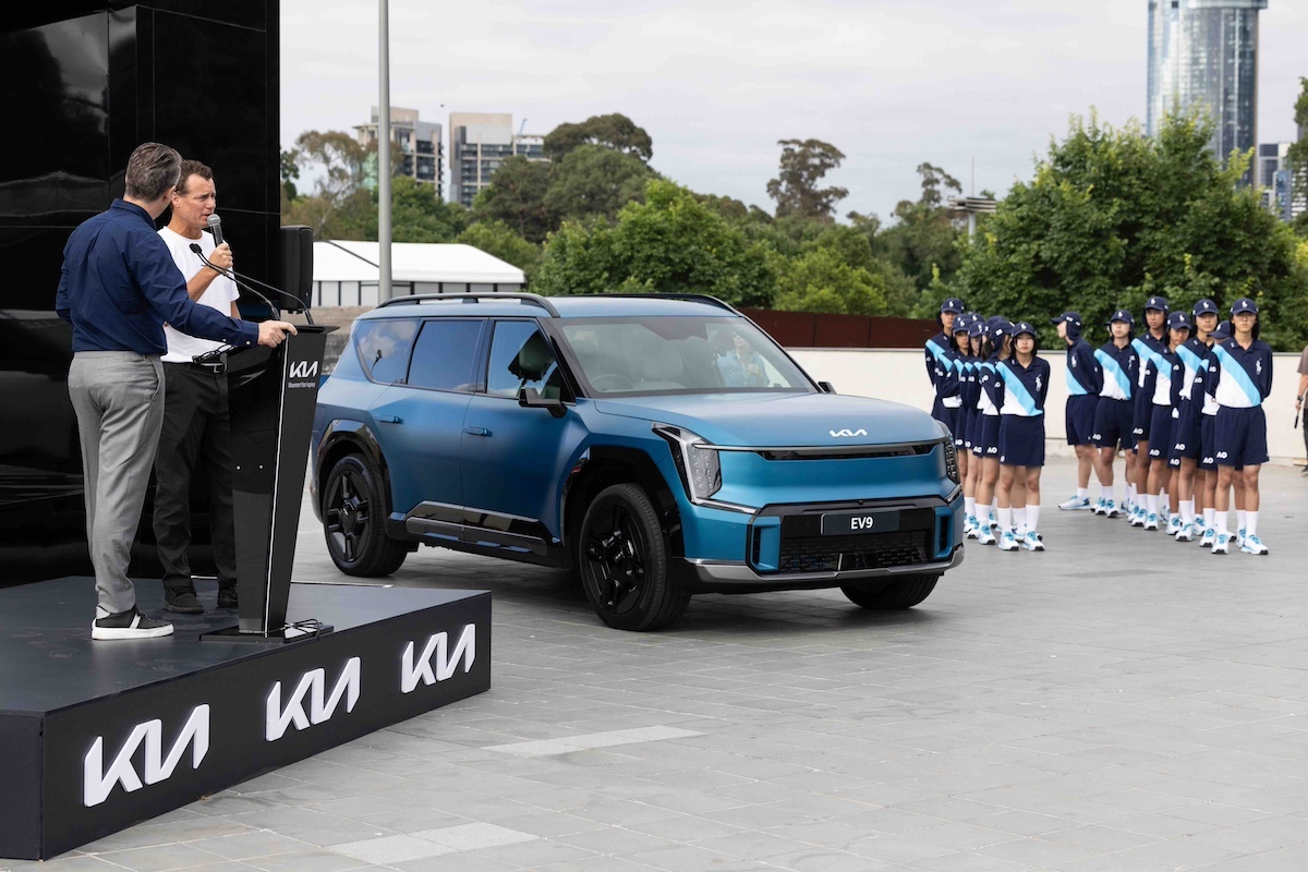 Kia protagonista  con gamma EV agli Australian Open 2024