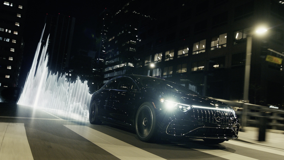 CES 2024: Mercedes-AMG e will.i.am lanciano MBUX SOUND DRIVE