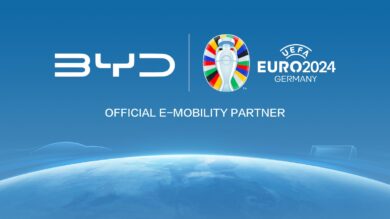 BYD partner ufficiale per la mobilità elettrica di UEFA EURO 2024