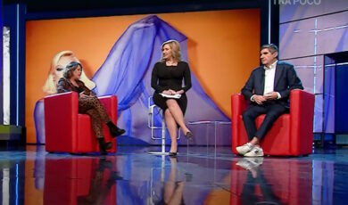 Ascolti tv, Bortone scivola sotto il 4% ma batte Scampini e Gramellini