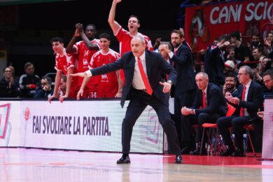 Olimpia Milano batte Tortona in volata. Ettore Messina: “Ci hanno guidato Melli-Hall”