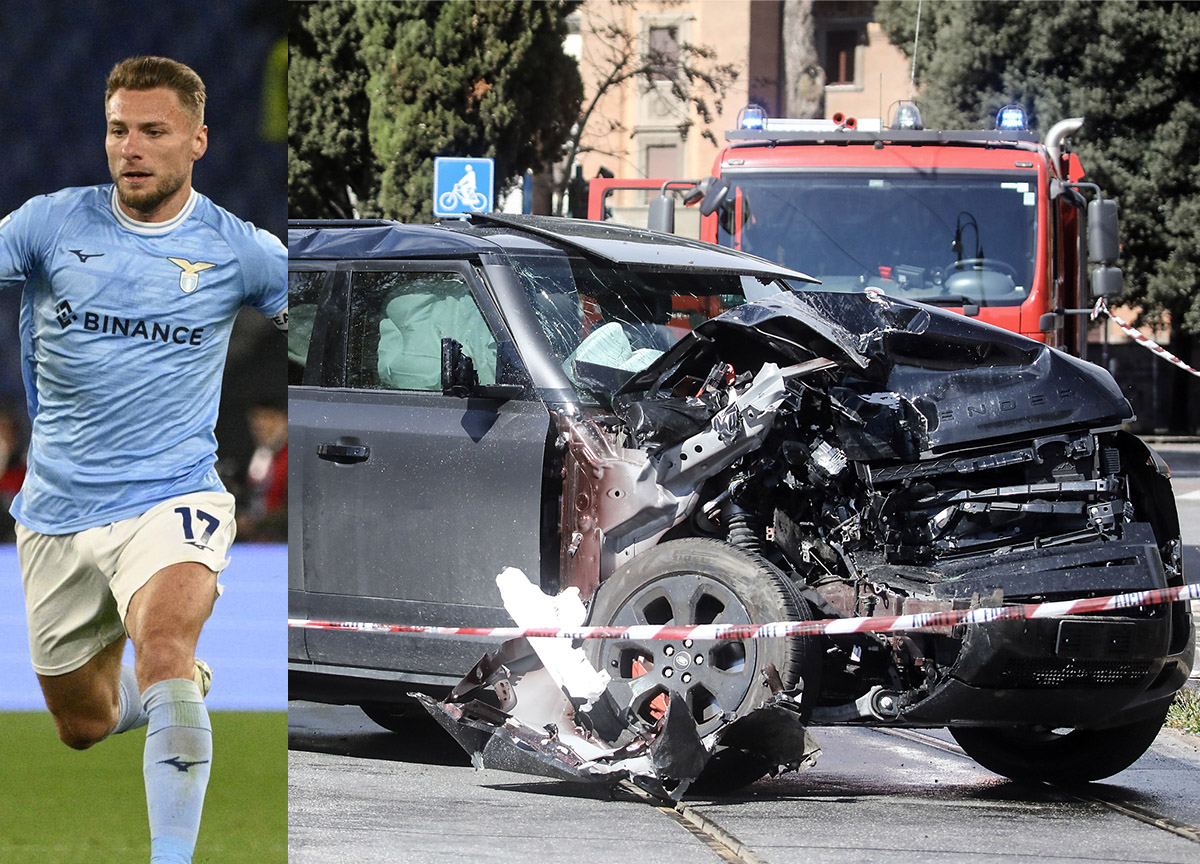Ciro Immobile, la perizia sull’incidente col tram: “Il suo suv correva troppo”
