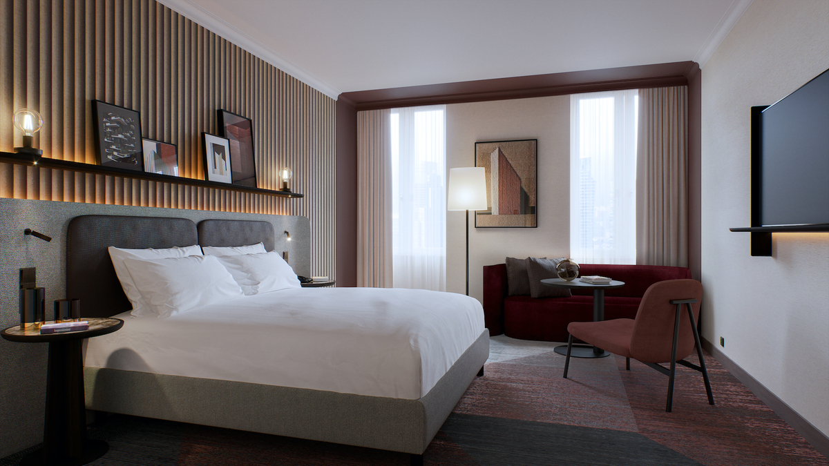 Hilton Milan cambia look grazie allo studio di architettura THDP Hilton Milan cambia look grazie allo studio di architettura THDP