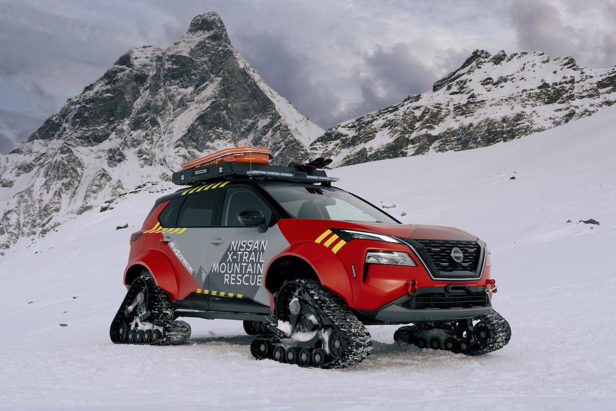 Nissan  X-Trail Mountain Rescue, nato per il soccorso alpino
