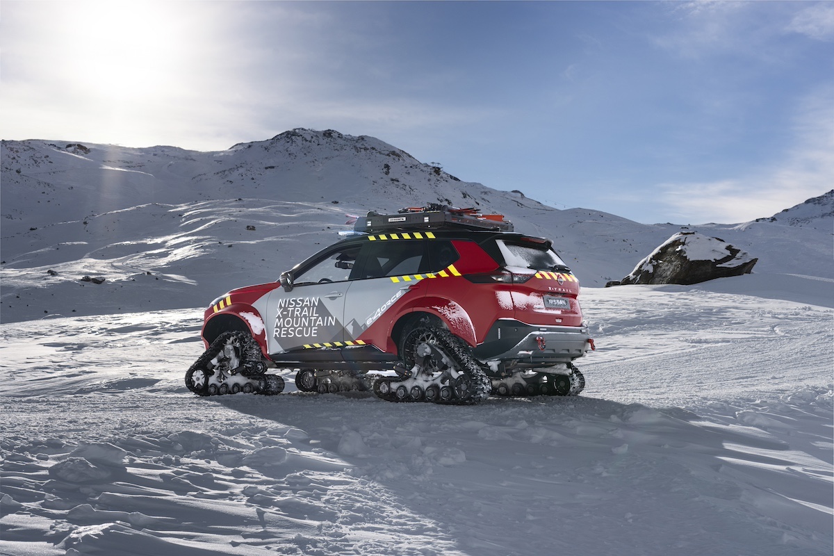 Nissan  X-Trail Mountain Rescue, nato per il soccorso alpino