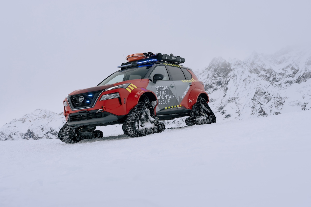 Nissan  X-Trail Mountain Rescue, nato per il soccorso alpino
