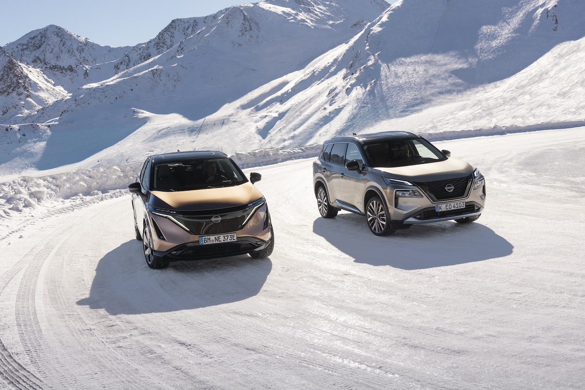 Nissan  protagonista del Vertical Winter Tour 2024 di Radio  DEEJAY