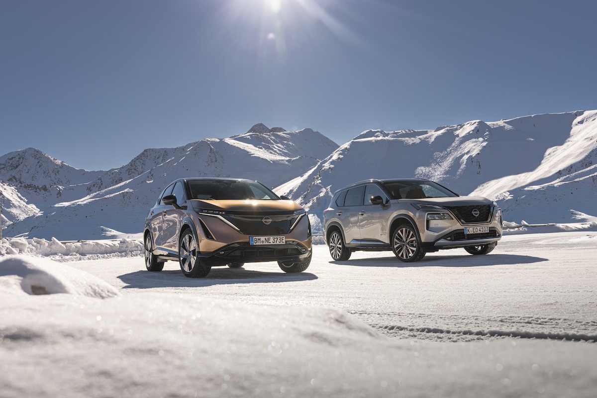 Nissan  protagonista del Vertical Winter Tour 2024 di Radio  DEEJAY