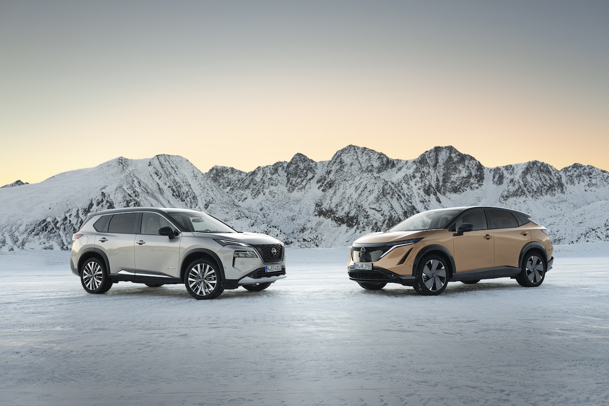 Nissan  protagonista del Vertical Winter Tour 2024 di Radio  DEEJAY