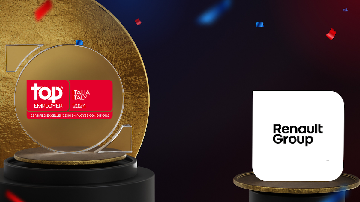Il Gruppo Renault Italia si conferma Top Employer anche nel 2024 Il Gruppo Renault Italia si conferma Top Employer anche nel 2024