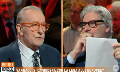 Ascolti tv, Del Debbio più vicino al 7% con Feltri. Formigli fermo al 5%