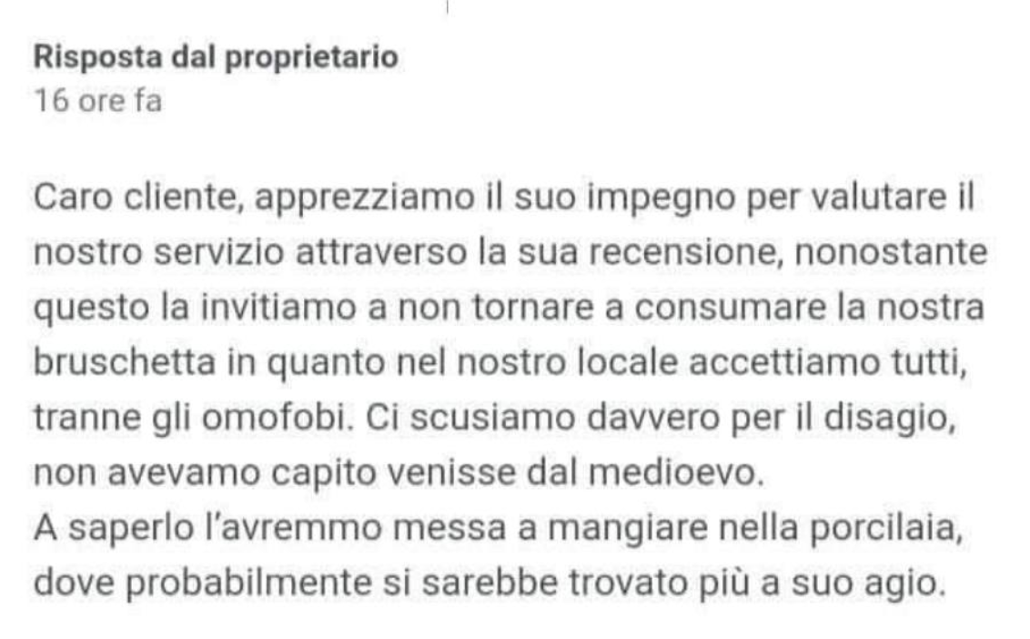 recensione pedretti