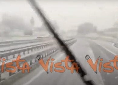 Neve in Calabria, Anas in azione per garantire la viabilità in provincia di Cosenza sulla A2
