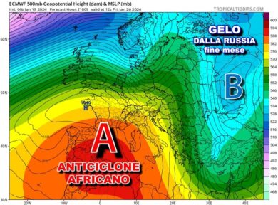 Meteo “pazzo”: caldo africano poi svolta con neve in pianura e sulle coste