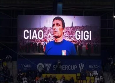 Supercoppa incredibile, fischi arabi per il minuto a Gigi Riva. Ecco perché