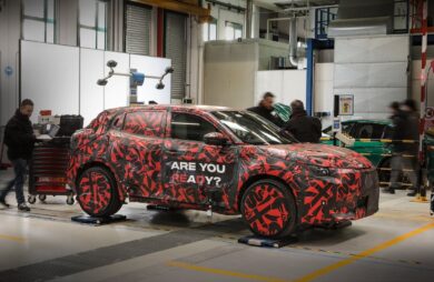 Alfa Romeo intensifica le fasi finali dello sviluppo della nuova Milano