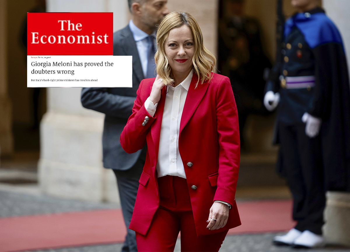 Galleria foto 'L’Economist promuove Giorgia a pieni voti: “Ha smentito gli scettici”' - foto 1