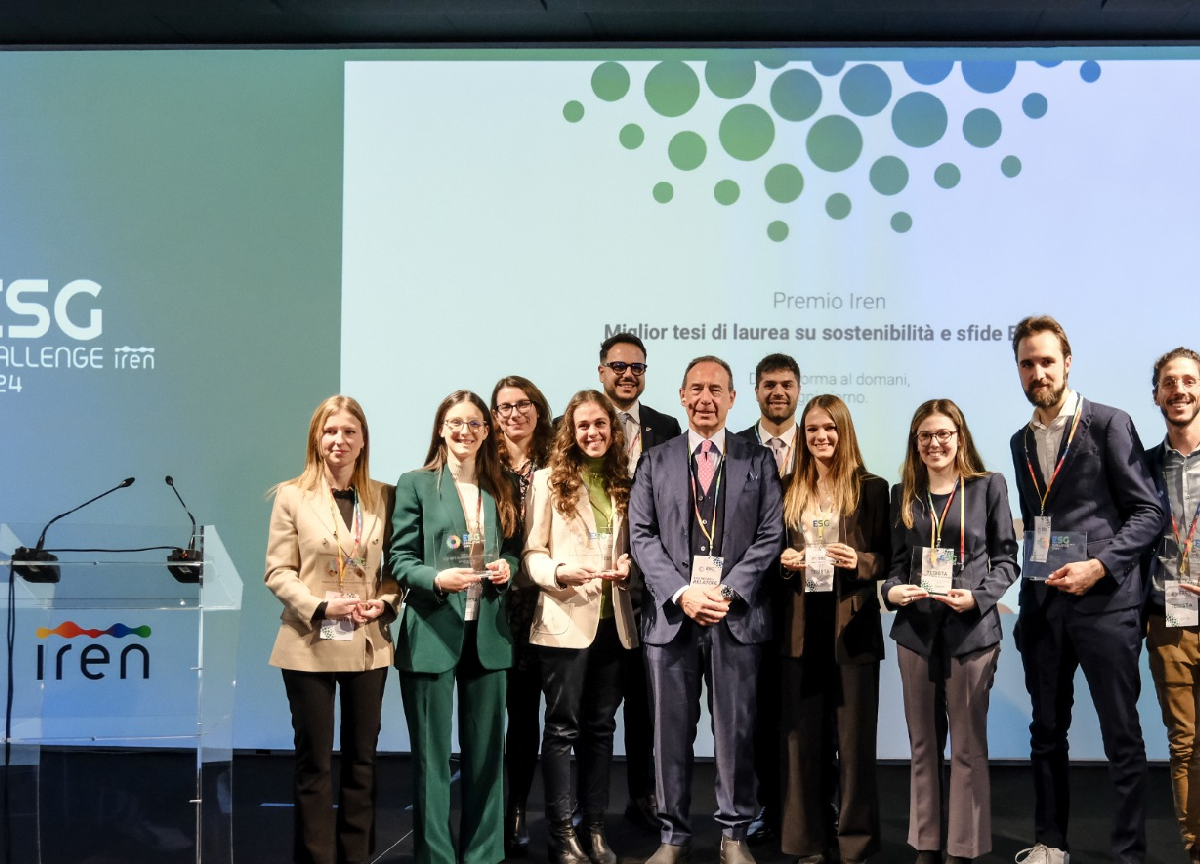 Iren, premiate a Torino le dieci migliori tesi dedicate alle sfide ESG Iren, premiate a Torino le dieci migliori tesi dedicate alle sfide ESG