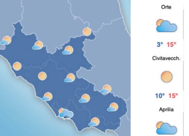 Il meteo del 26 gennaio: cielo molto nuvoloso e niente pioggia fino al weekend