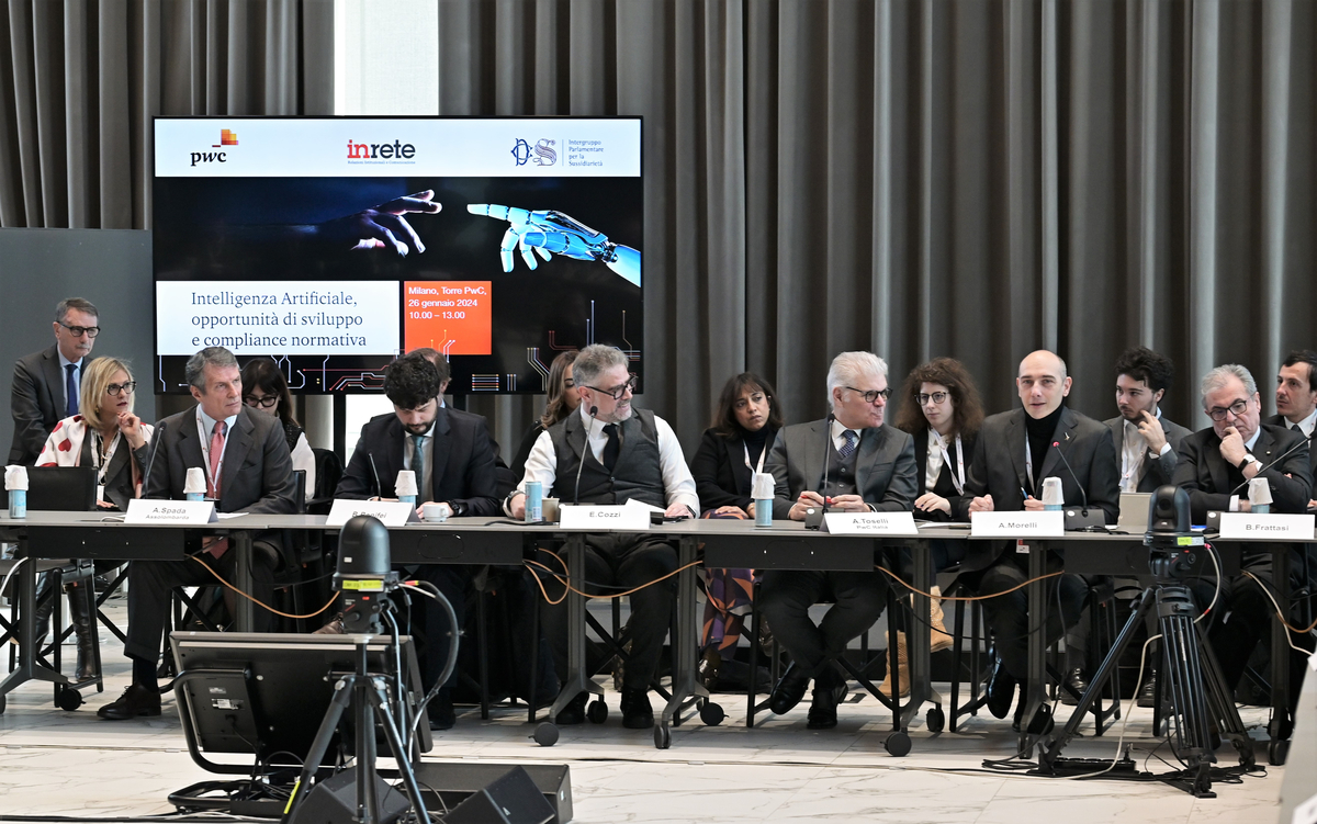 Intelligenza Artificiale e normativa AI ACT organizzato da PwC Intelligenza Artificiale e normativa AI ACT organizzato da PwC