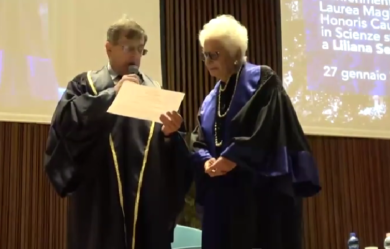 Università Statale di Milano, Liliana Segre riceve la laurea ad honorem