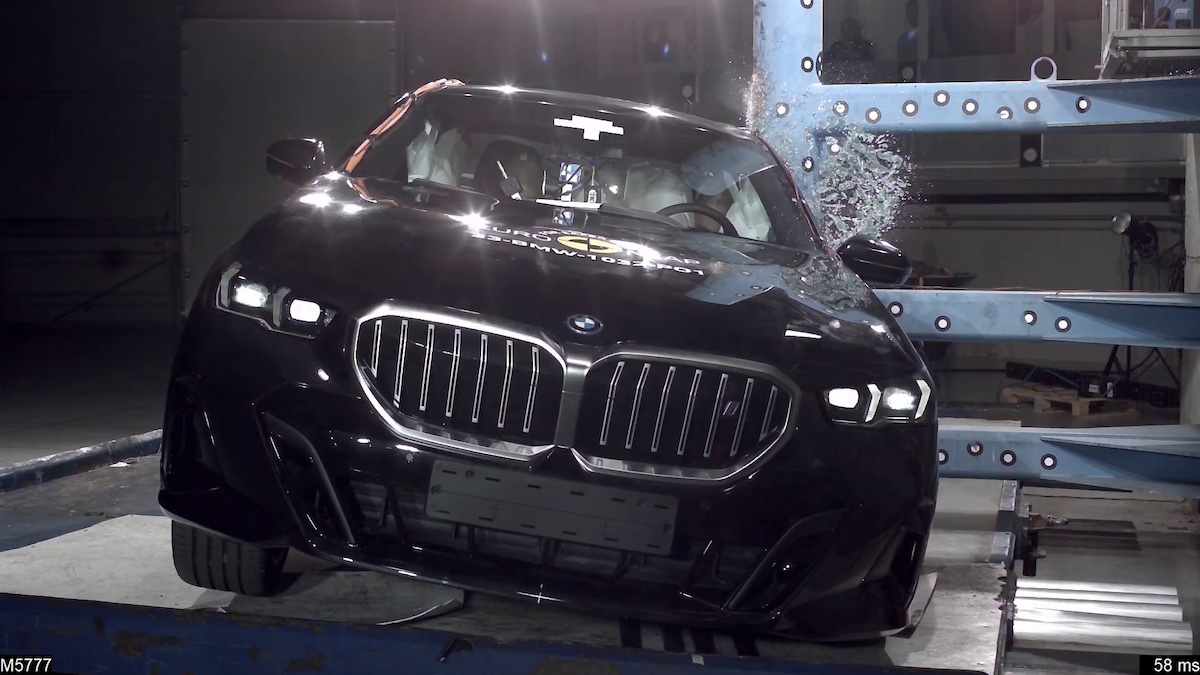 La Nuova BMW Serie 5 berlina, 5 stelle nei crash test Euro NCAP La Nuova BMW Serie 5 berlina, 5 stelle nei crash test Euro NCAP