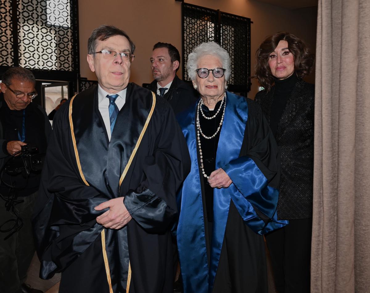 Liliana Segre laureata ad honorem nella Giornata della Memoria Liliana Segre laureata ad honorem nella Giornata della Memoria