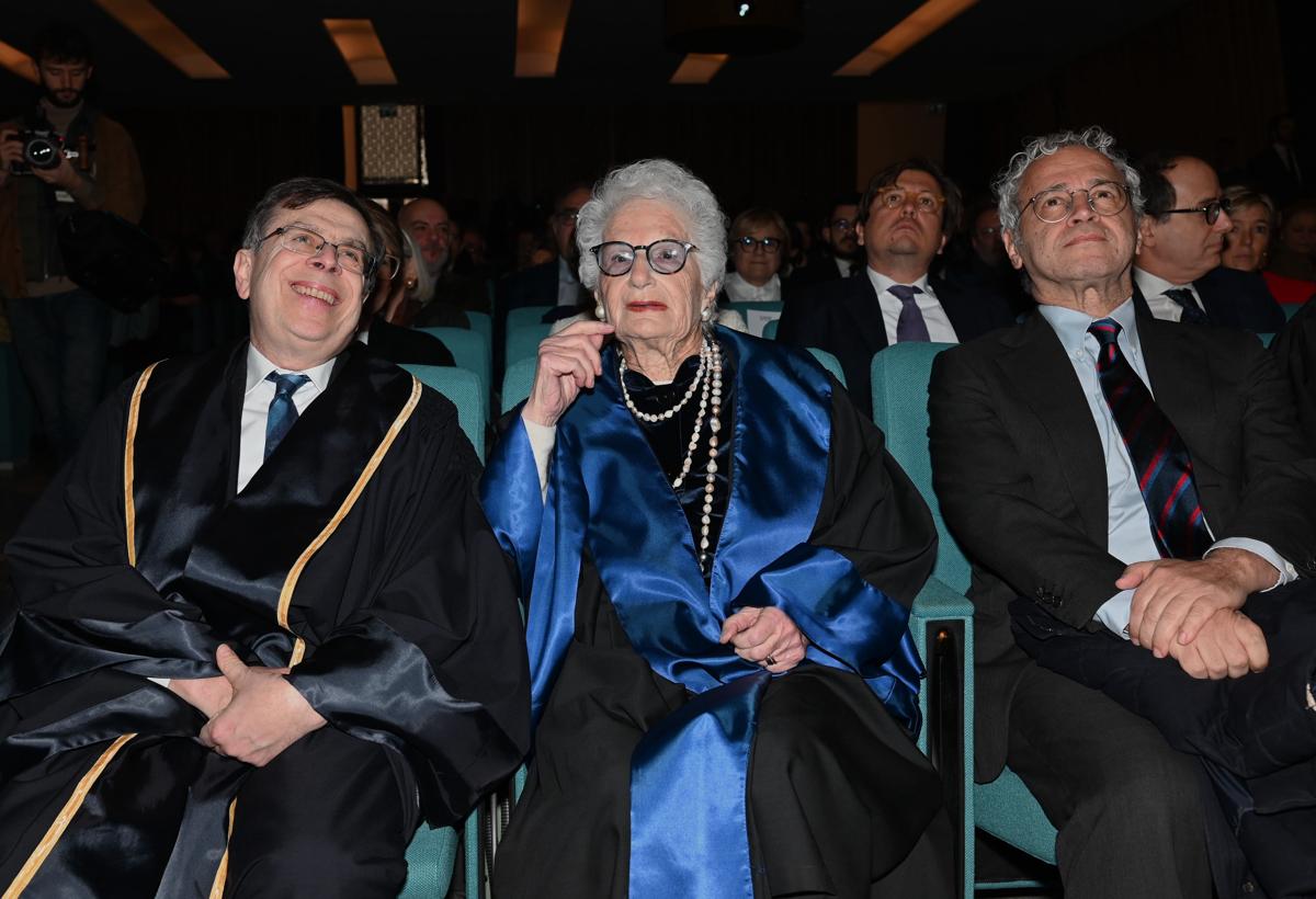 Liliana Segre laureata ad honorem nella Giornata della Memoria Liliana Segre laureata ad honorem nella Giornata della Memoria