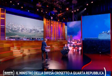 Ascolti tv, Porro in calo con Crosetto. Sottile batte ancora Augias