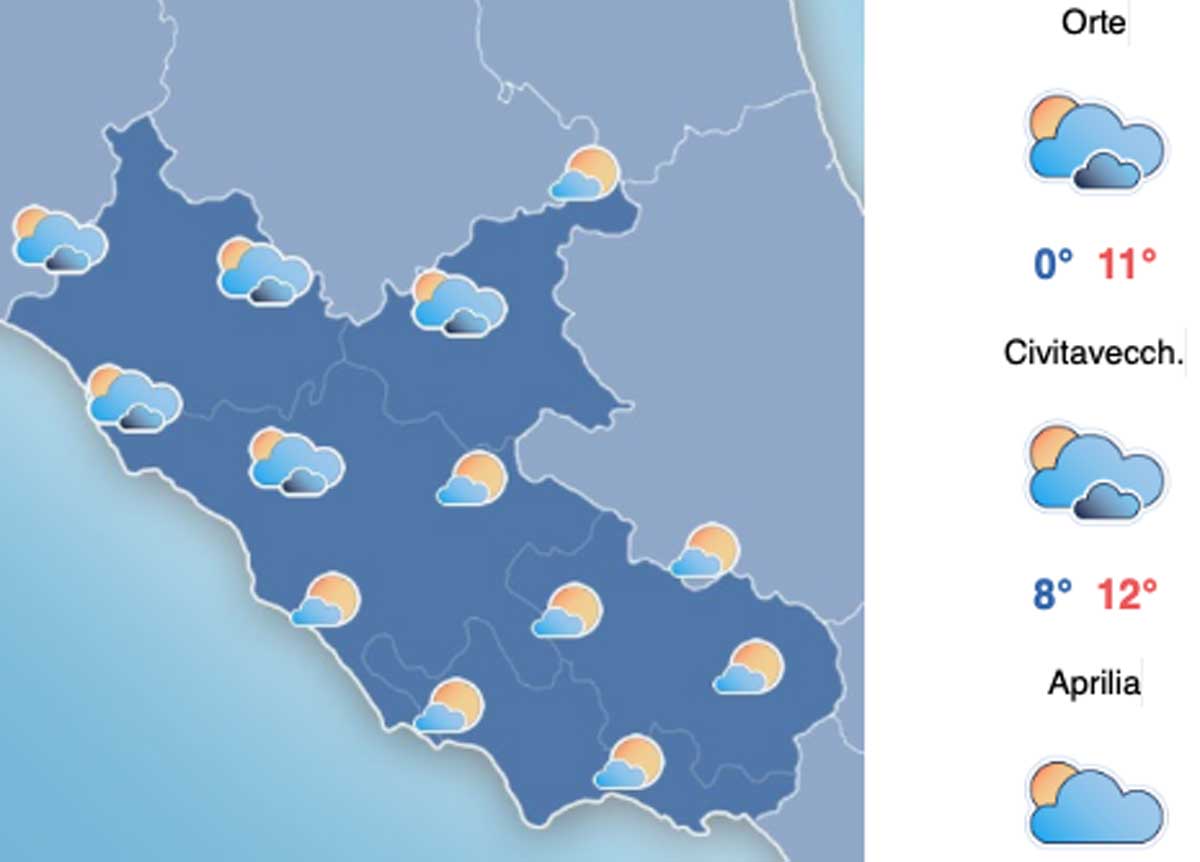 Meteo del 31 gennaio: cielo velato e temperature giù, colpo di coda invernale Meteo del 31 gennaio: cielo velato e temperature giù, colpo di coda invernale