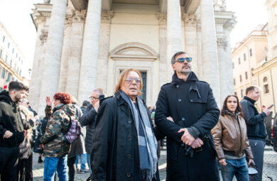 Sandra Milo, l’ultimo saluto a Roma: i funerali nella Chiesa degli artisti