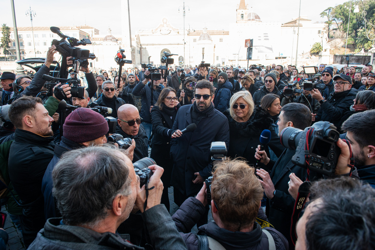Sandra Milo, l’ultimo saluto a Roma: i funerali nella Chiesa degli artisti
