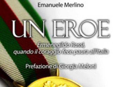 Libri, Ermenegildo Rossi, l’eroe atterra a Fiumicino col sindaco Baccini