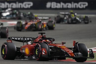 Formula 1 senza alcol. Peroni Nastro Azzurro 0,0% in pista con la Ferrari