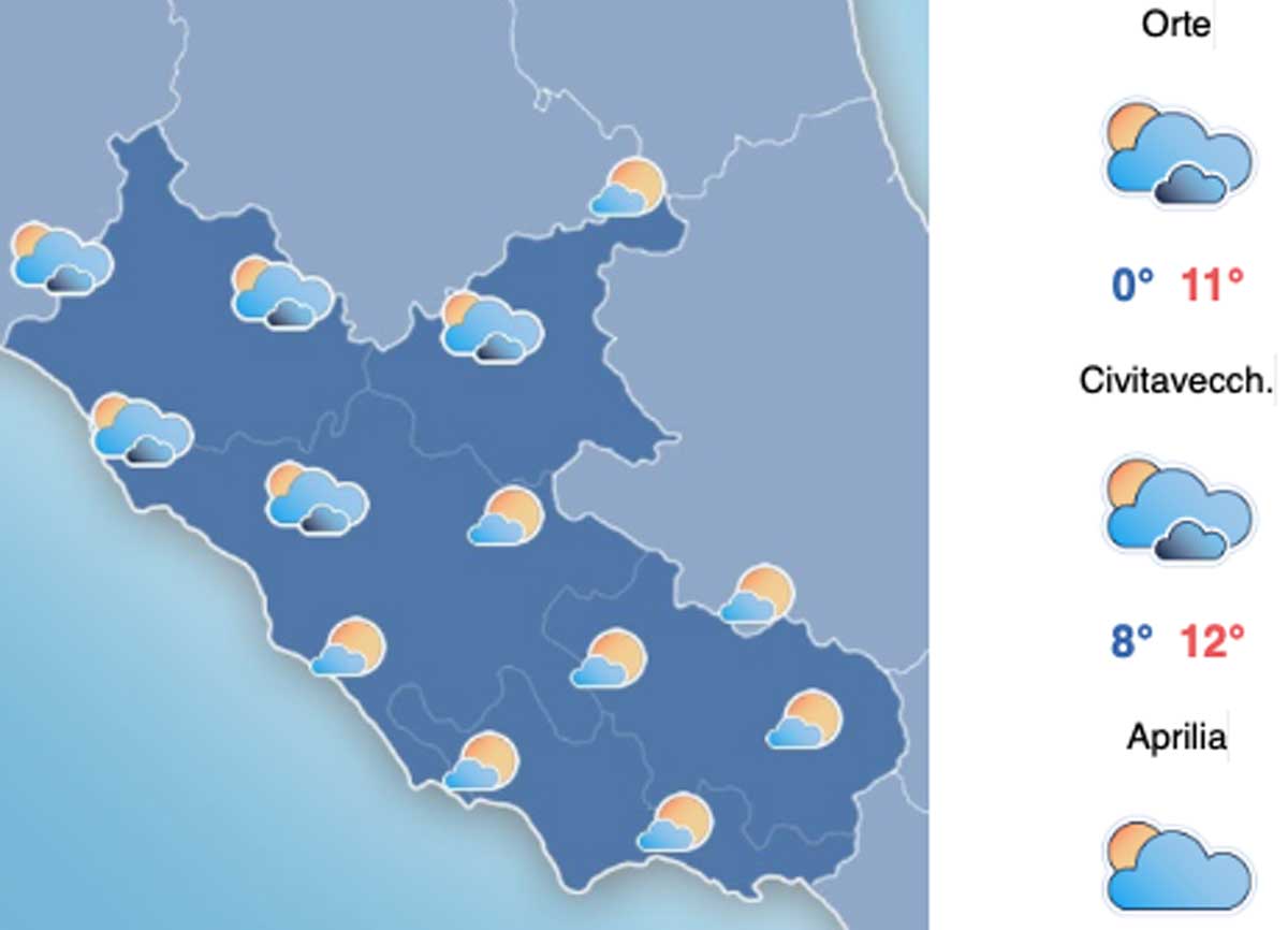 Il meteo del 2 febbraio, cielo sereno e clima rigido solo durante la serata Il meteo del 2 febbraio, cielo sereno e clima rigido solo durante la serata