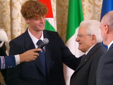 Sinner chiude il giro trionfale da Mattarella: “Un orgoglio essere qui”