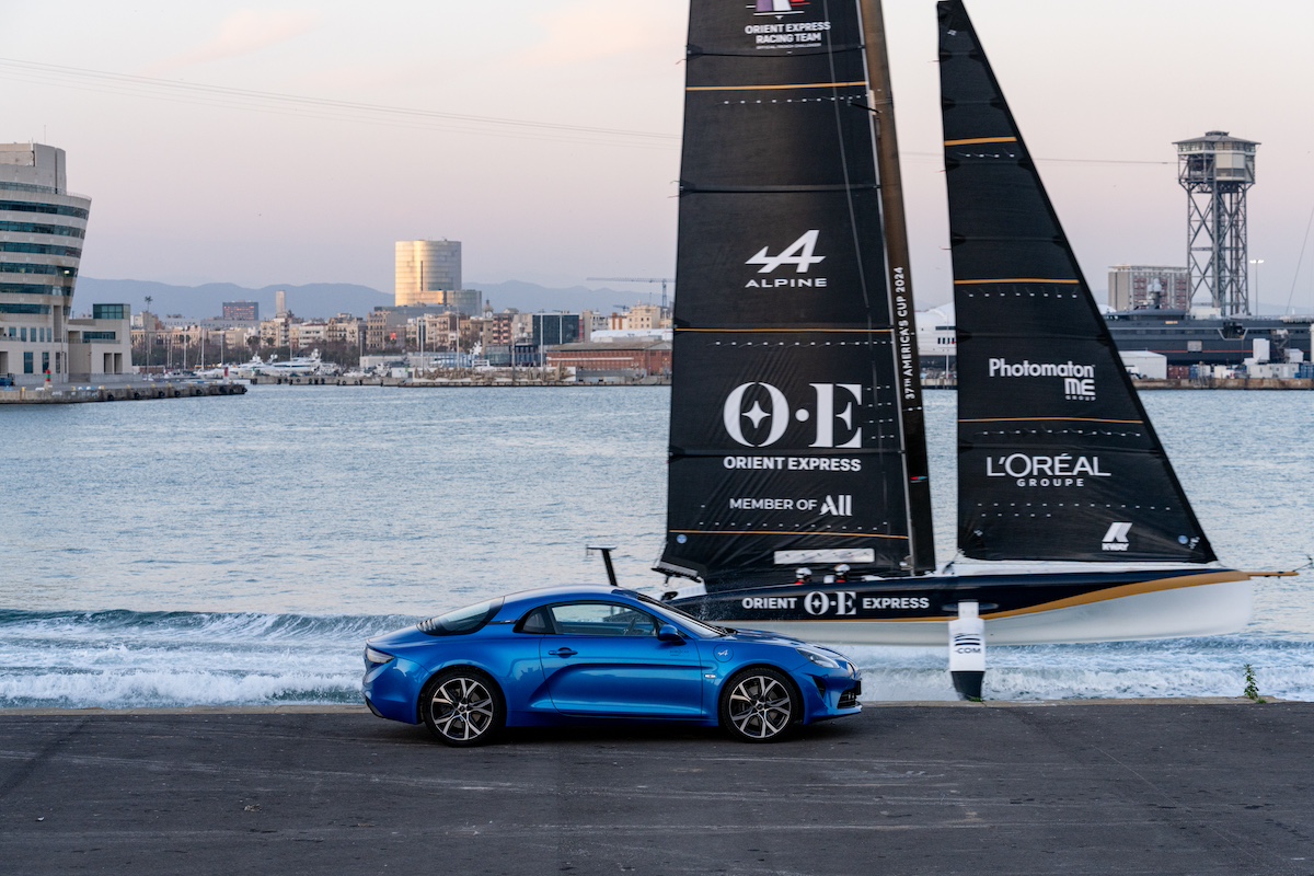 Alpine e Orient Express Racing Team: insieme per sfidare  l’America’s Cup