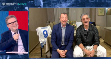 Amadeus-Fiorello show da Fazio: “Sanremo? Questo è l’ultimo, poi OnlyFans”