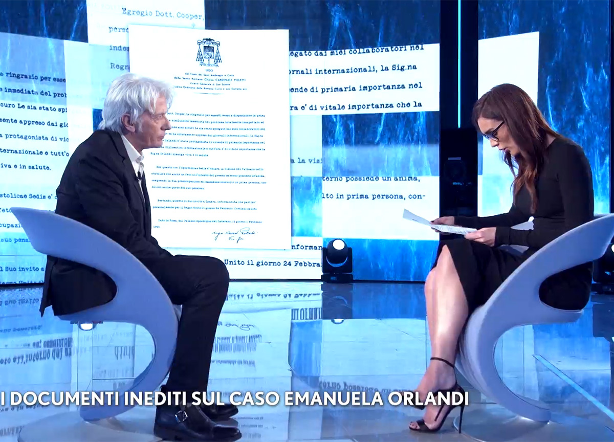 Pietro Orlandi: “Emanuela era incinta e abortì a Londra”. La lettera choc Pietro Orlandi: “Emanuela era incinta e abortì a Londra”. La lettera choc