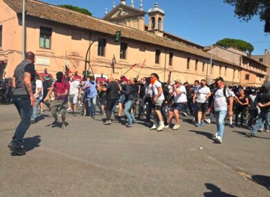 Covid, scontri No-Vax al Circo Massimo nel giugno 2020, chieste 8 condanne