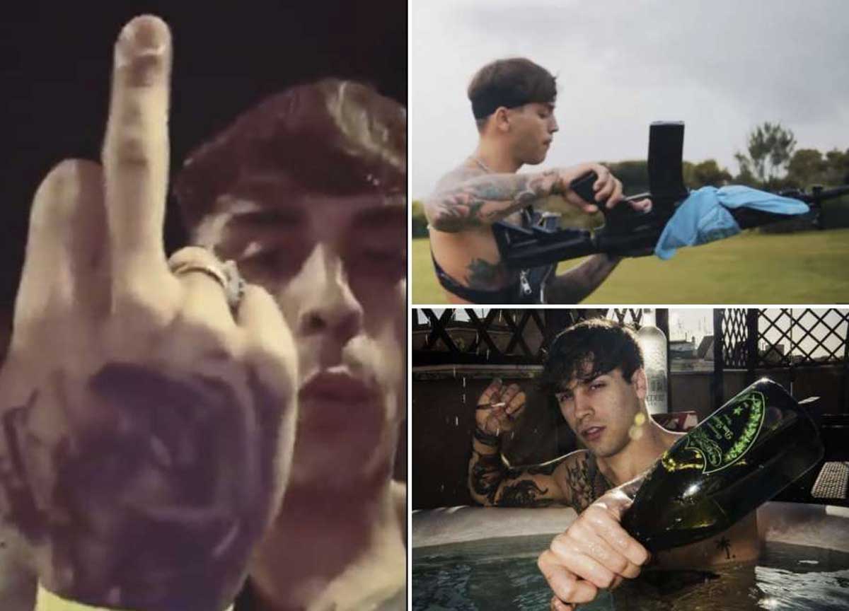 Accoltellò un vigilante al party in Costa Smeralda: 10 anni al trapper Elia 17 Accoltellò un vigilante al party in Costa Smeralda: 10 anni al trapper Elia 17