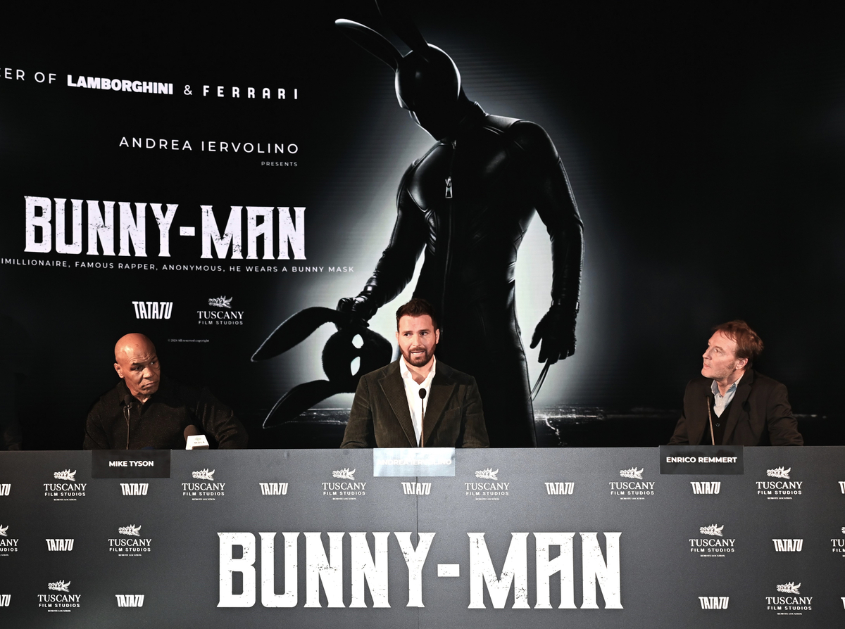 Mike Tyson attore a Torino presenta il film Bunny Man Mike Tyson attore a Torino presenta il film Bunny Man