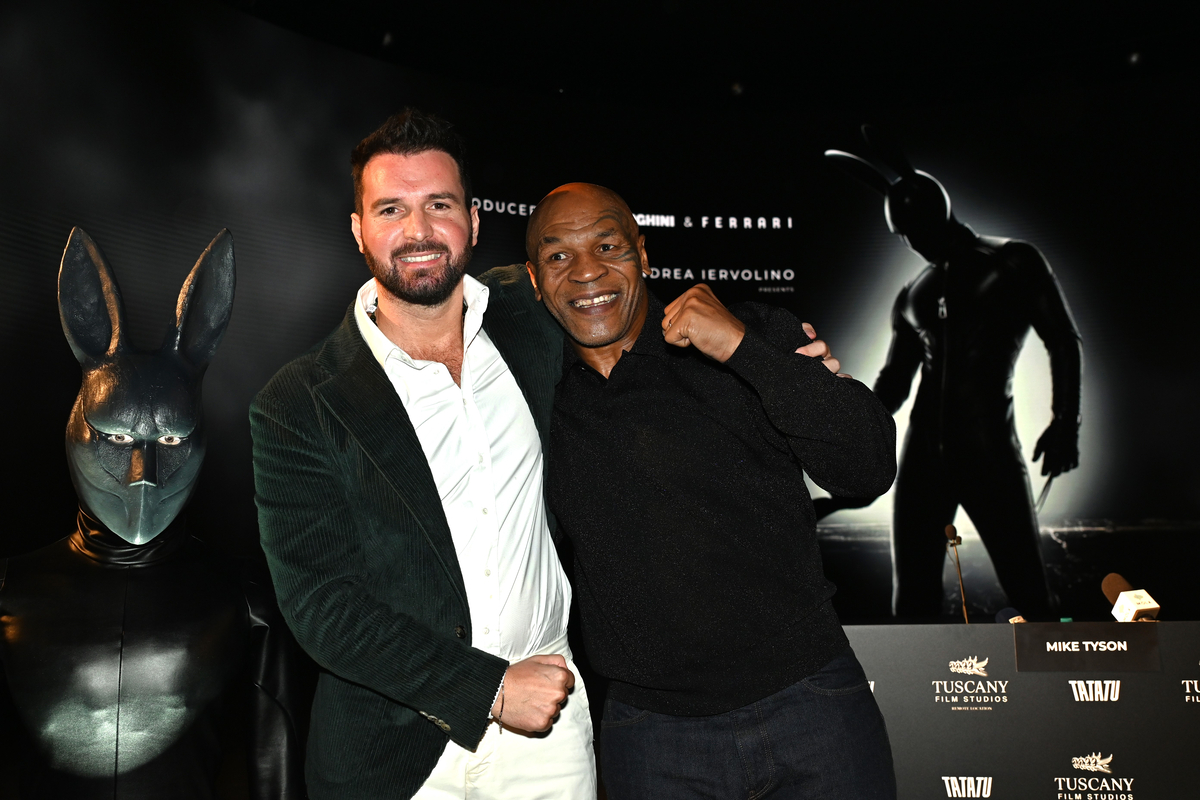 Mike Tyson attore a Torino presenta il film Bunny Man Mike Tyson attore a Torino presenta il film Bunny Man