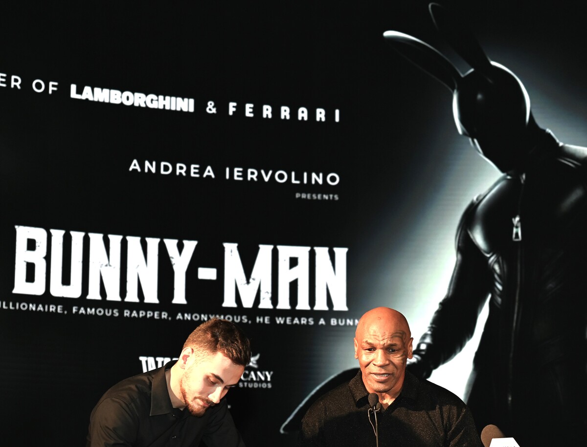 Mike Tyson attore a Torino presenta il film Bunny Man Mike Tyson attore a Torino presenta il film Bunny Man
