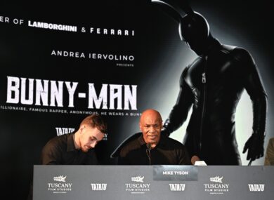 Mike Tyson attore a Torino presenta il film Bunny Man
