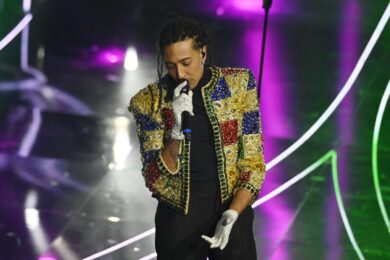 Sanremo 2024, Ghali batte Angelina Mango nella terza serata social