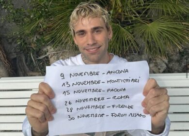 Mr Rain, annuncio a sorpresa a Sanremo: le date del nuovo tour