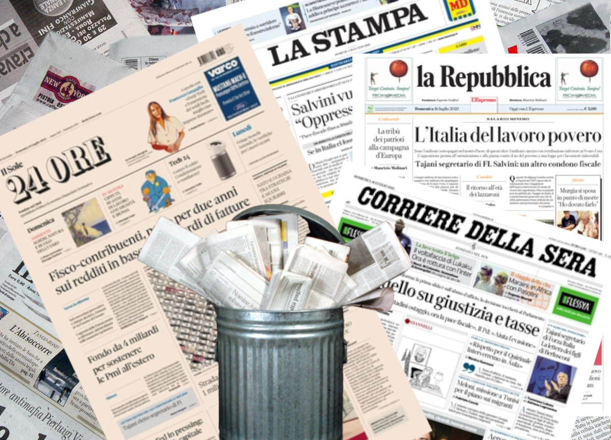 Crisi dei grandi giornali, Corriere e Messaggero perdono lettori. Ma Repubblica fa il botto Crisi dei grandi giornali, Corriere e Messaggero perdono lettori. Ma Repubblica fa il botto