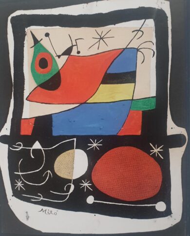 Tra forma e parola: la poesia visiva di Mirò in mostra a Monza