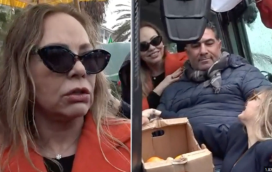 Proteste agricoltori, Ornella Muti e la figlia Naike Rivelli sul trattore